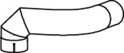 DINEX 29176 Exhaust Pipe